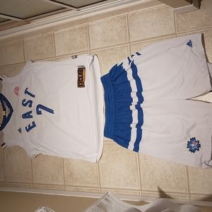 2016 NBA Allstar Kyle Lowry jersey and shorts set